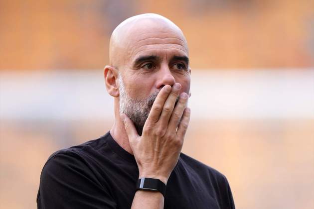 EuropaPress 6903664 16 august 2025 united kingdom wolverhampton manchester city mànager pep EuropaPress 6903664 16 august 2025 united kingdom wolverhampton manchester city mànager pep