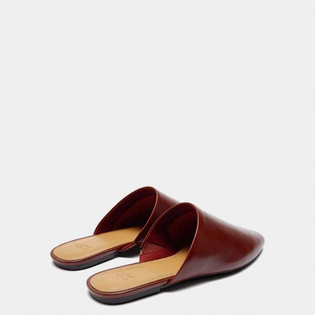 Sabates mule de pell