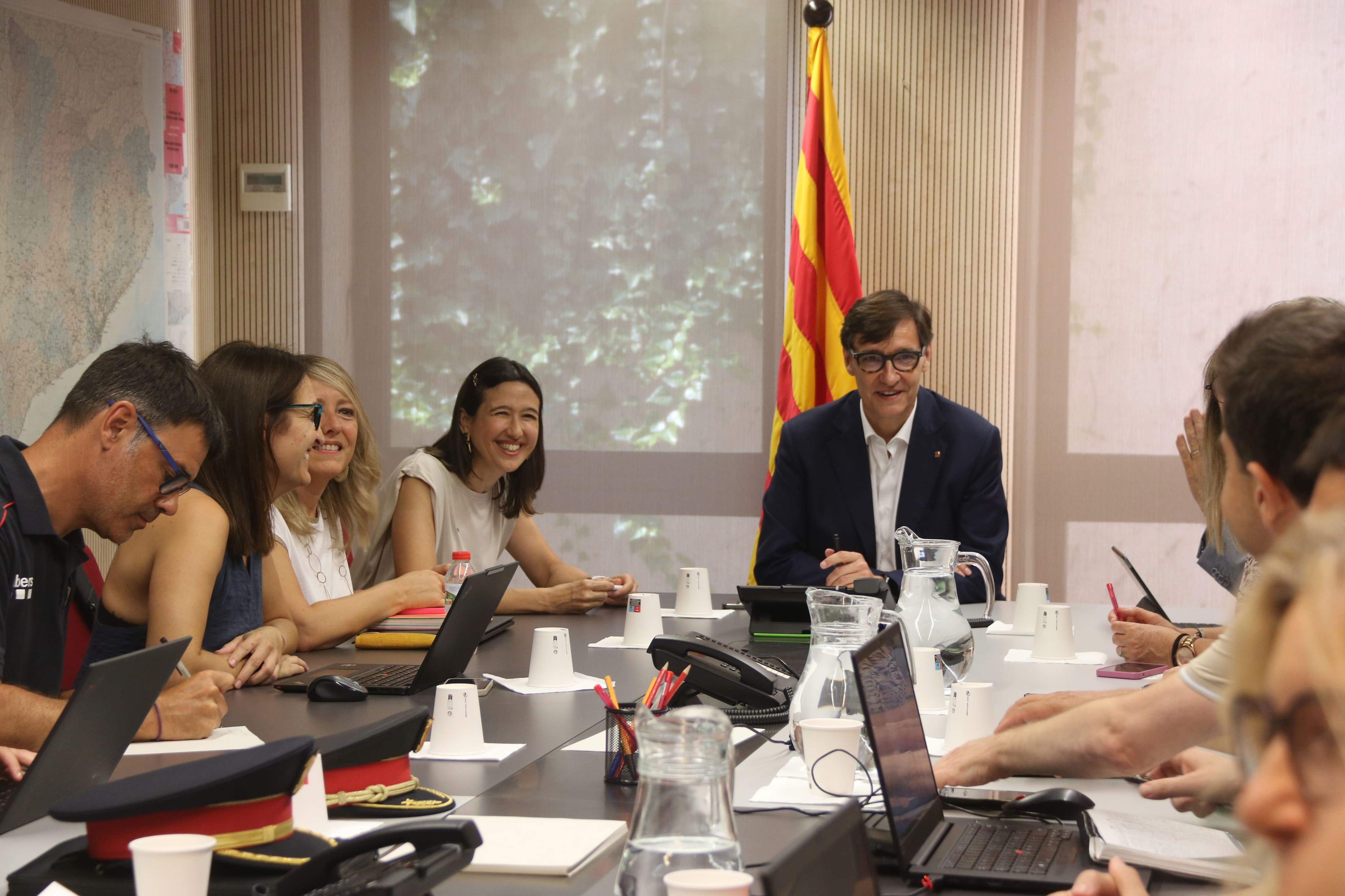 Illa a la reunió de Protecció Civil / ACN