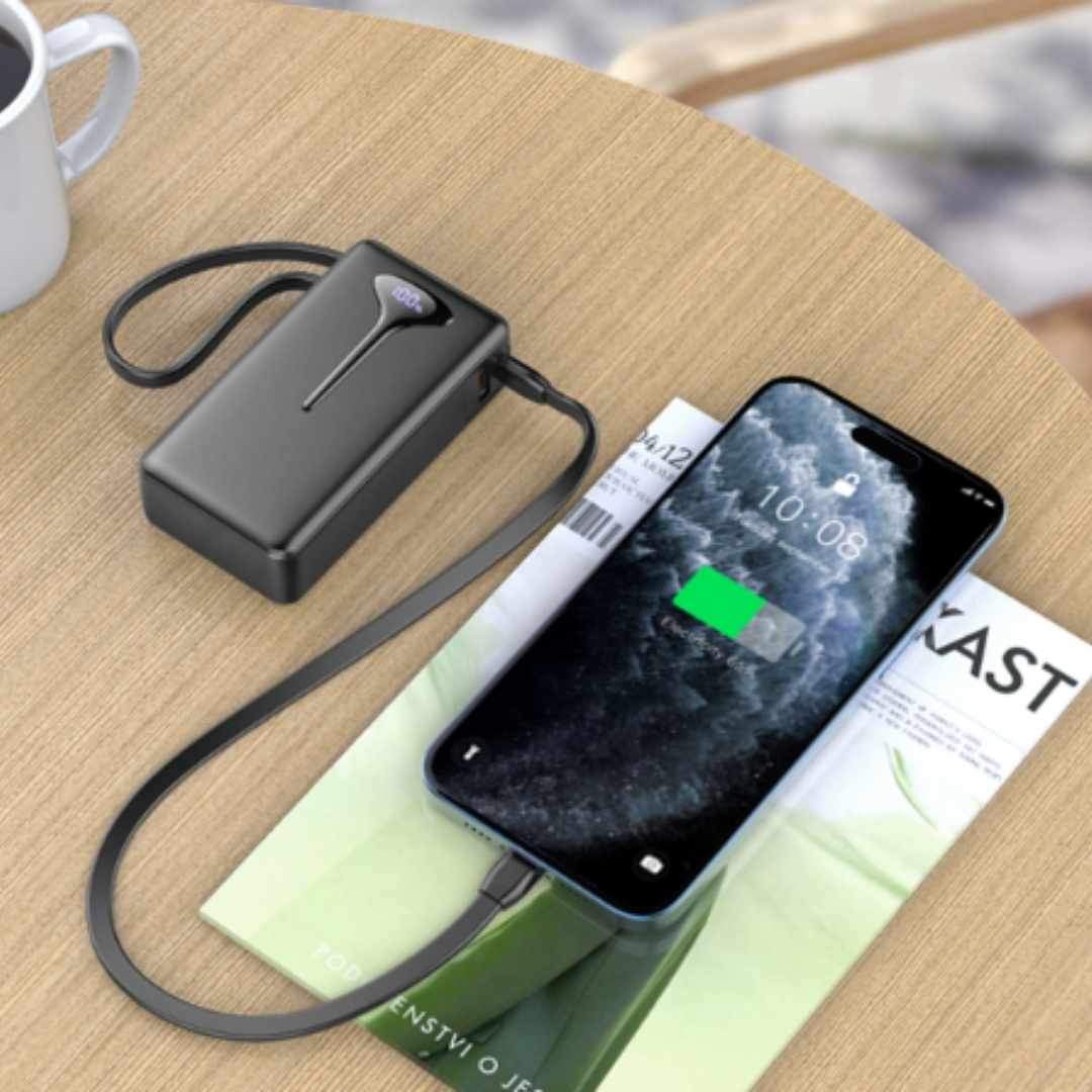 Gairebé regalada: la bateria portàtil de 10.000 mAh que et salva el mòbil en qualsevol moment