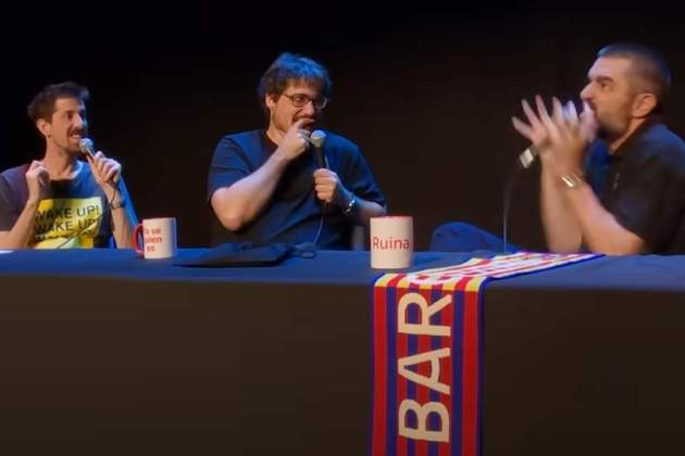 Dani Mateo, amb Ignasi Taltavull i Tomàs Fuentes a 'La Ruina', la venjança del 'tauró' Dani Mateo, amb Ignasi Taltavull i Tomàs Fuentes a 'La Ruina', la venjança del 'tauró'