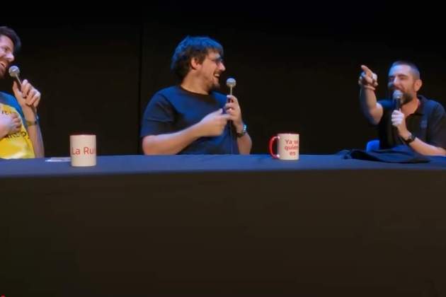 Dani Mateo, amb Ignasi Taltavull i Tomàs Fuentes a 'La Ruina', la venjança del 'tauró't Dani Mateo, amb Ignasi Taltavull i Tomàs Fuentes a 'La Ruina', la venjança del 'tauró't