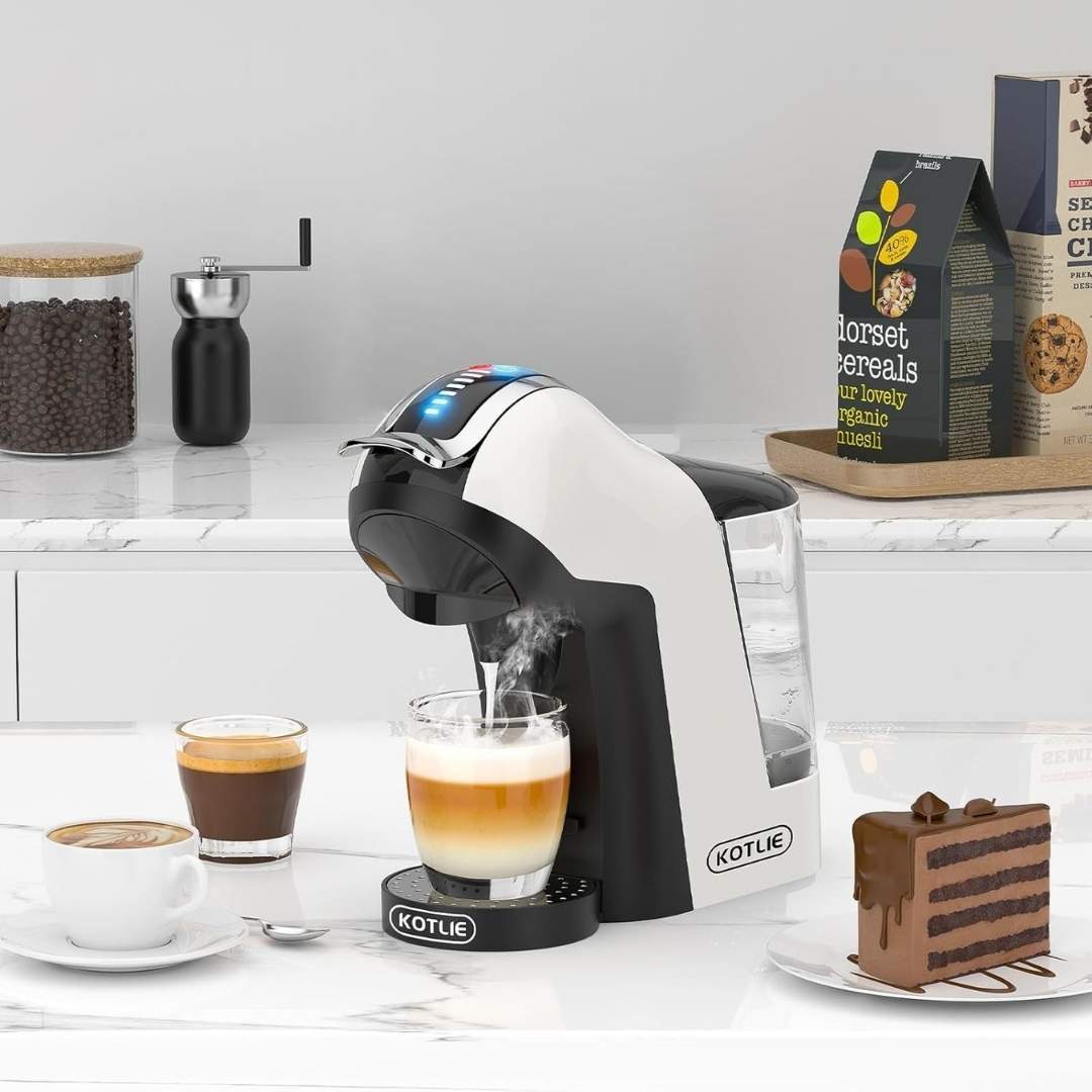 La cafetera 5 en 1 que acepta cápsulas Nespresso, Dolce Gusto y más: tu barista en casa por menos de 80 €