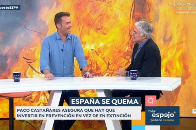 'Espejo público' i els incendis a molts punts d'Espanya