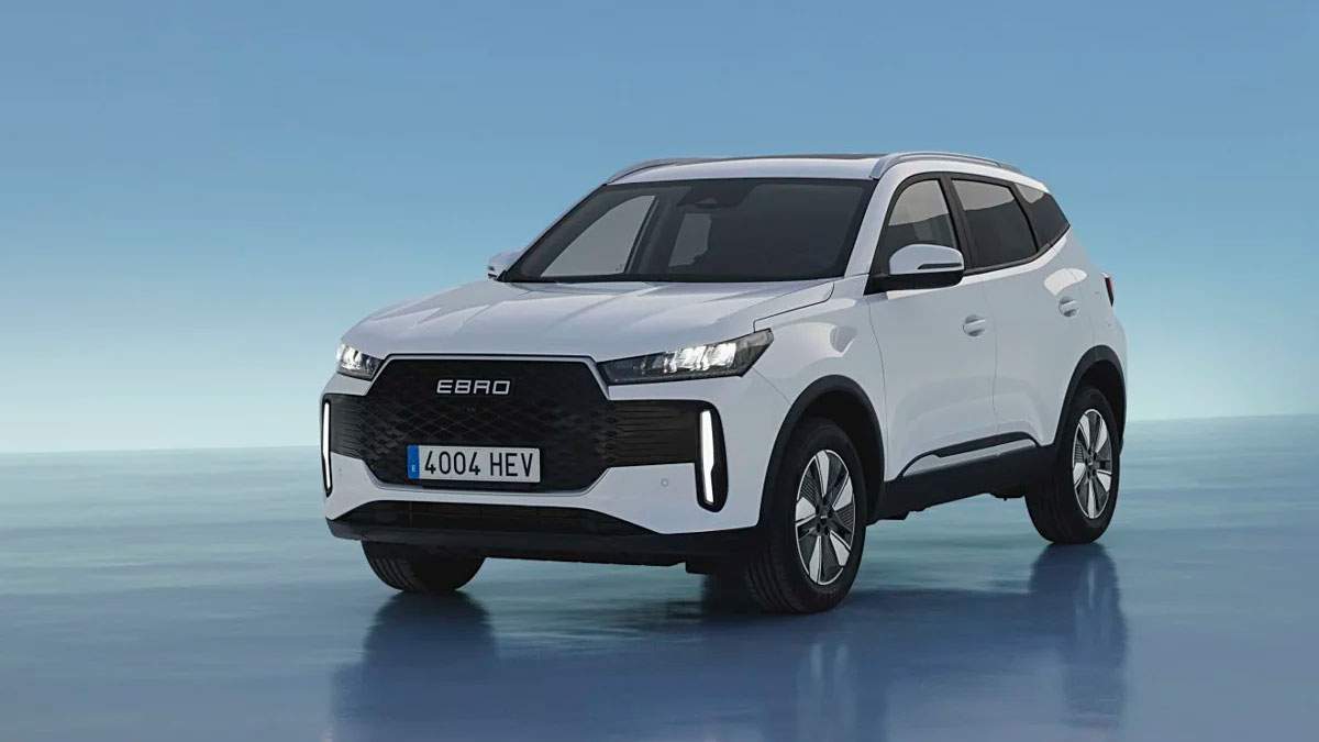 EBRO coloca el SUV más accesible entre los diez modelos híbridos con más ventas en España
