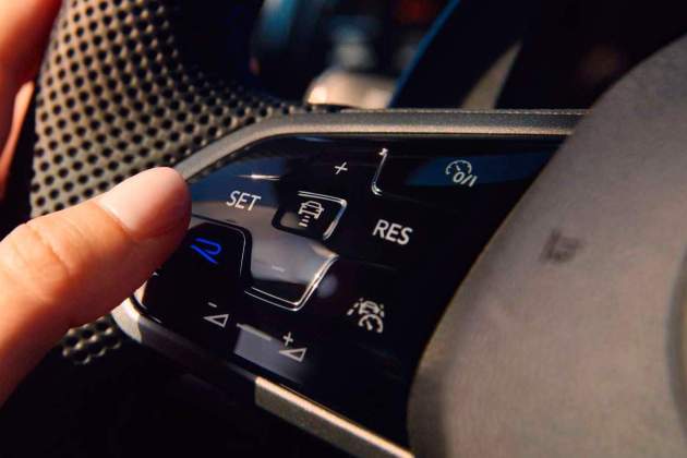 Volkswagen botons tàctils volant