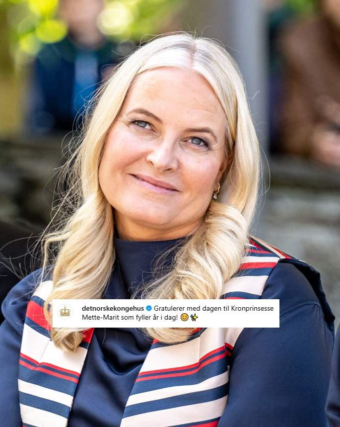 Mette Marit, aniversario|cumpleaños en medio de la polémica IG