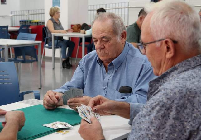 Imatge d'uns jubilats en un centre de Sant Pere de Ribes (Garraf) | ACN