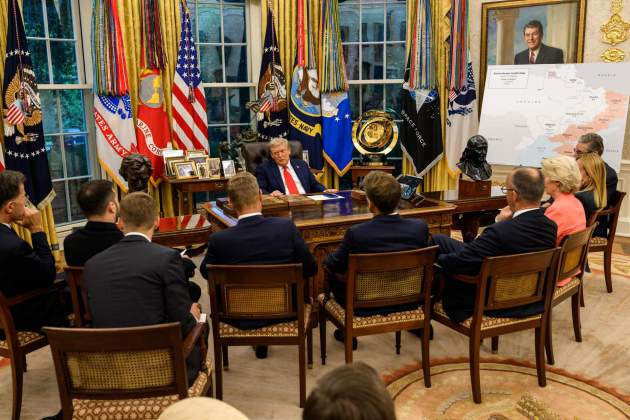 Donald Trump, lideratge cimera liders europeus / Efe