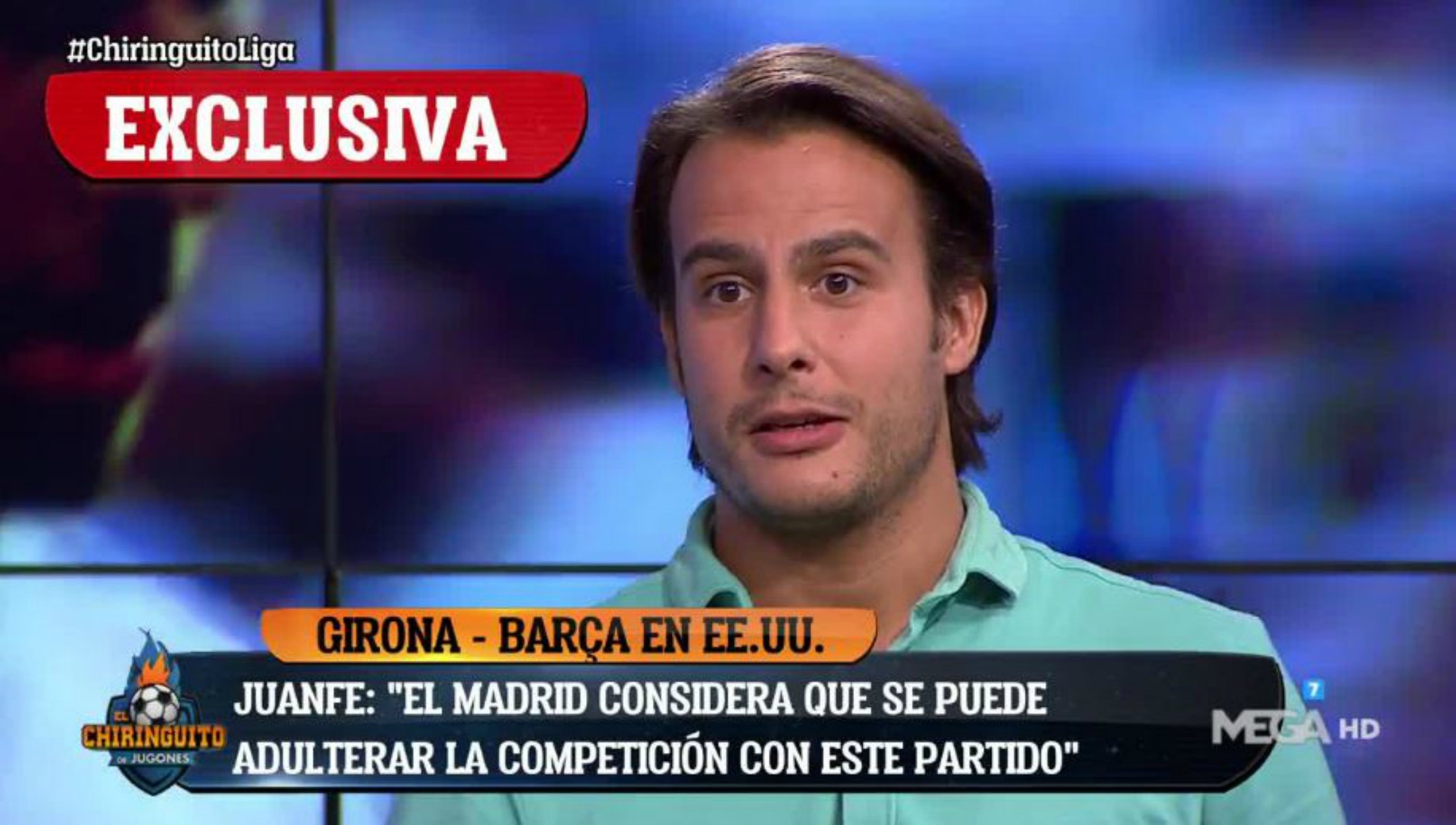 'El Chiringuito' se inventa una exclusiva Madrid-Barça y la red lo ridiculiza