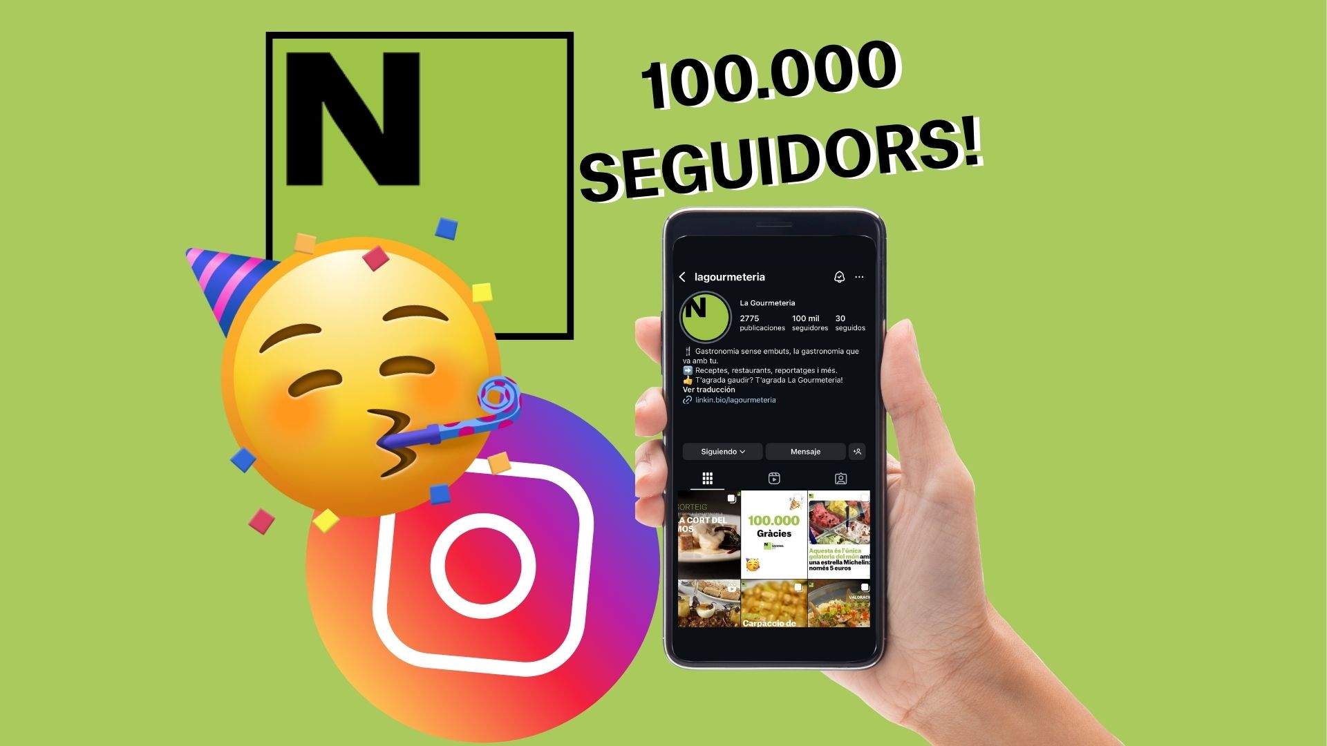 La Gourmeteria supera els 100.000 seguidors a Instagram i es consolida com a referent gastronòmic
