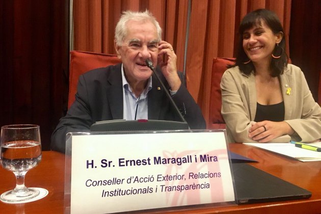 Ernest Maragall Comissió Parlament Carlota Camps