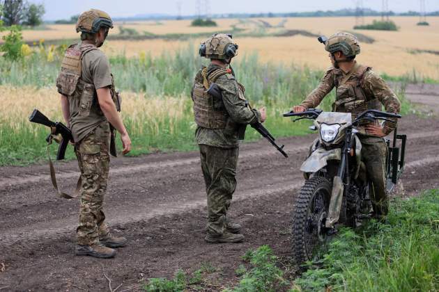 EuropaPress 6833223 30 june 2025 russia donetsk servicemen with the 90th tank division tsentr EuropaPress 6833223 30 june 2025 russia donetsk servicemen with the 90th tank division tsentr