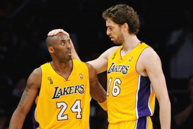 Pau Gasol Kobe Bryant   EFE