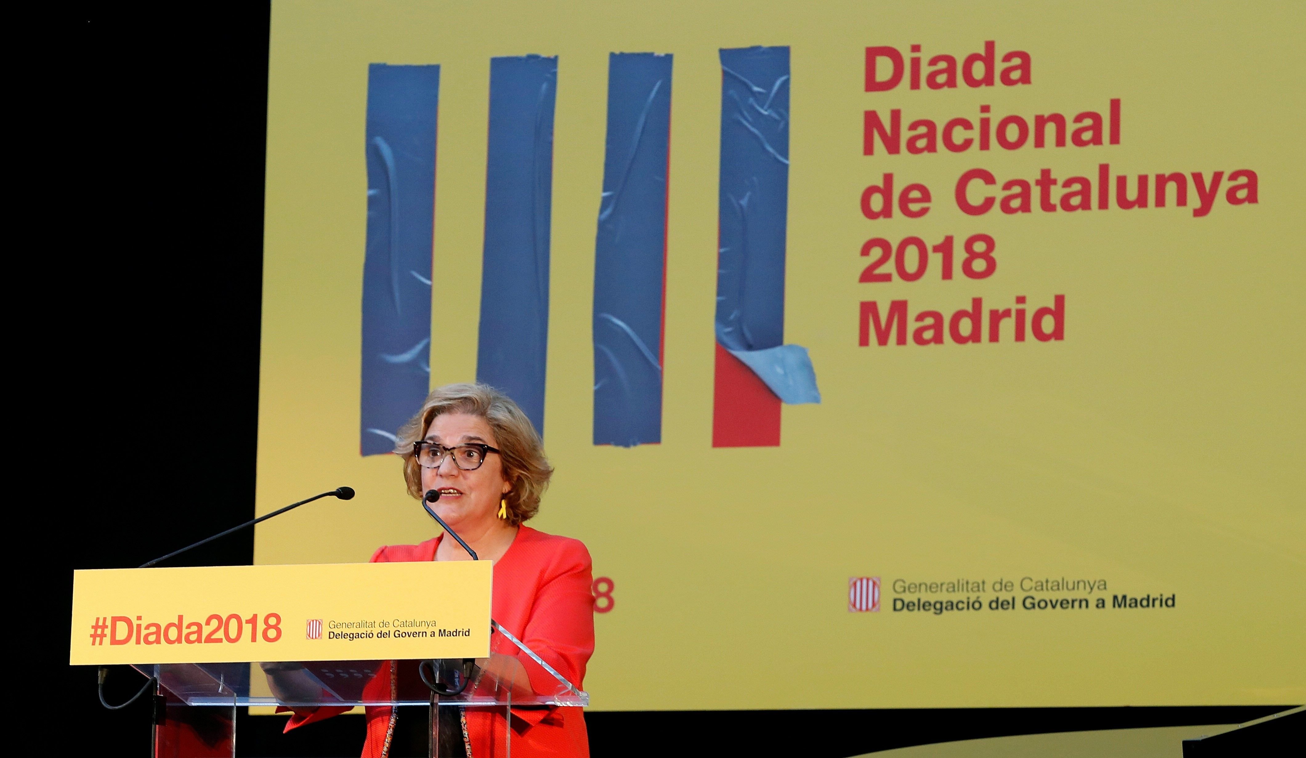 La pregunta de Rahola en Madrid: "¿Dónde estáis los demócratas españoles?"