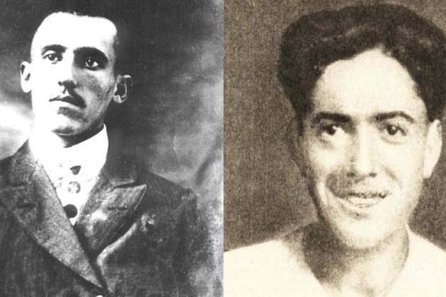 Retrato de los liders obreros Radowitski (judío ruso) y Penina (catalán) / Fuente: Wikimedia Commons Retrato de los liders obreros Radowitski (judío ruso) y Penina (catalán) / Fuente: Wikimedia Commons