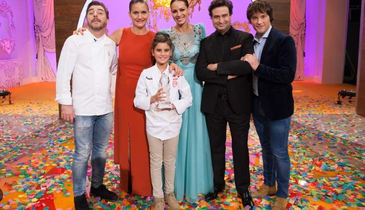 La Paula Alòs, guanyant 'Masterchef Junior' el 2016 La Paula Alòs, guanyant 'Masterchef Junior' el 2016