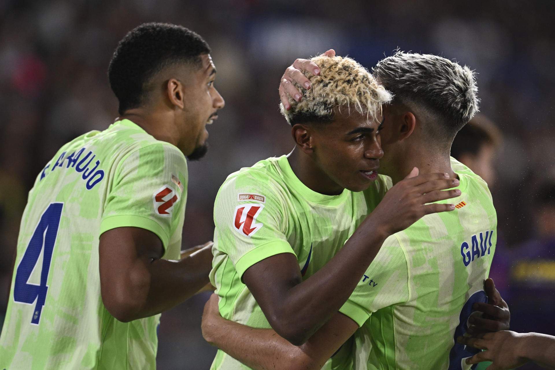 Lamine Yamal el vol a l'onze... i Pedri també