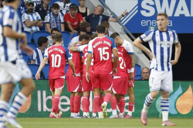 Real Sociedad Espanyol gol Pere Milla / Foto: EFE Real Sociedad Espanyol gol Pere Milla / Foto: EFE