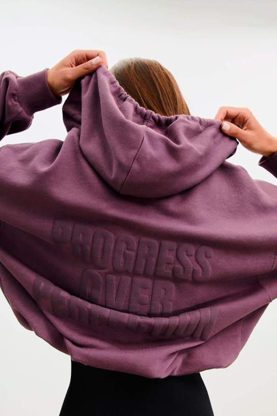 Sudadera abullonada capucha Sudadera abullonada capucha