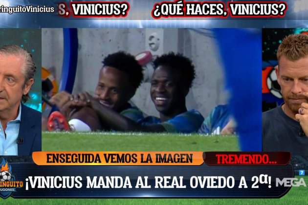 Vinicius, durante el Oviedo Real Madrid MEGA Vinicius, durante el Oviedo Real Madrid MEGA