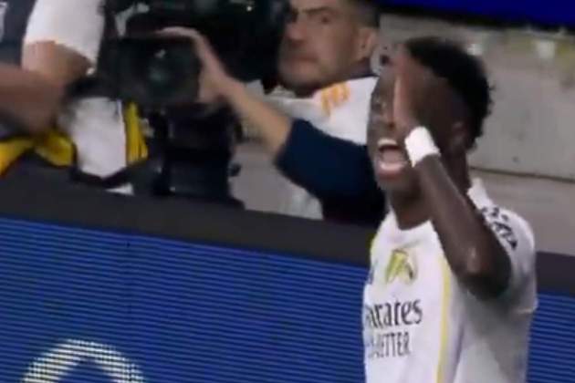 Vinicius, durante el Oviedo Real Madrid MEGA2 Vinicius, durante el Oviedo Real Madrid MEGA2