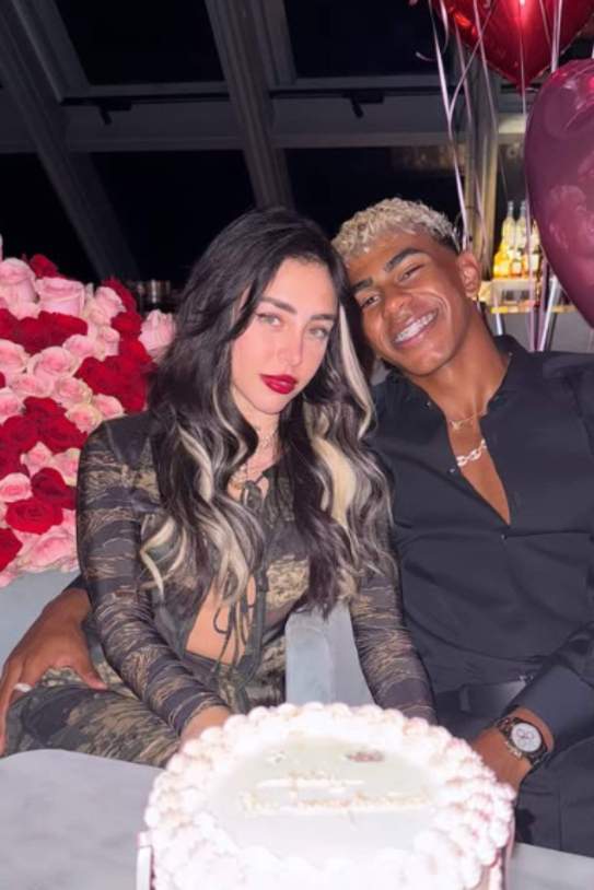 Nicki Nicole y Lamine Yamal / Instagram