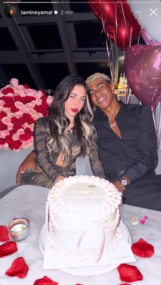 La historia de Lamine Yamal con Nicki Nicole / Instagram La historia de Lamine Yamal con Nicki Nicole / Instagram