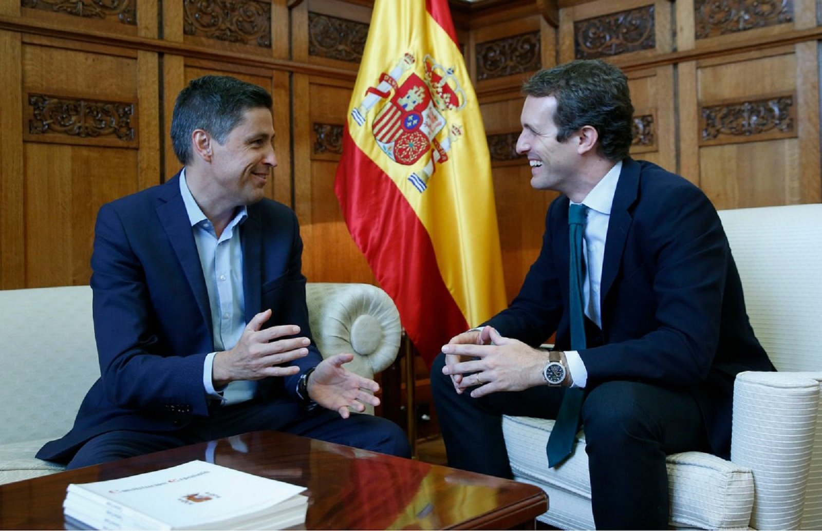 Casado comunica a SCC que ha demanat l'aplicació del 155