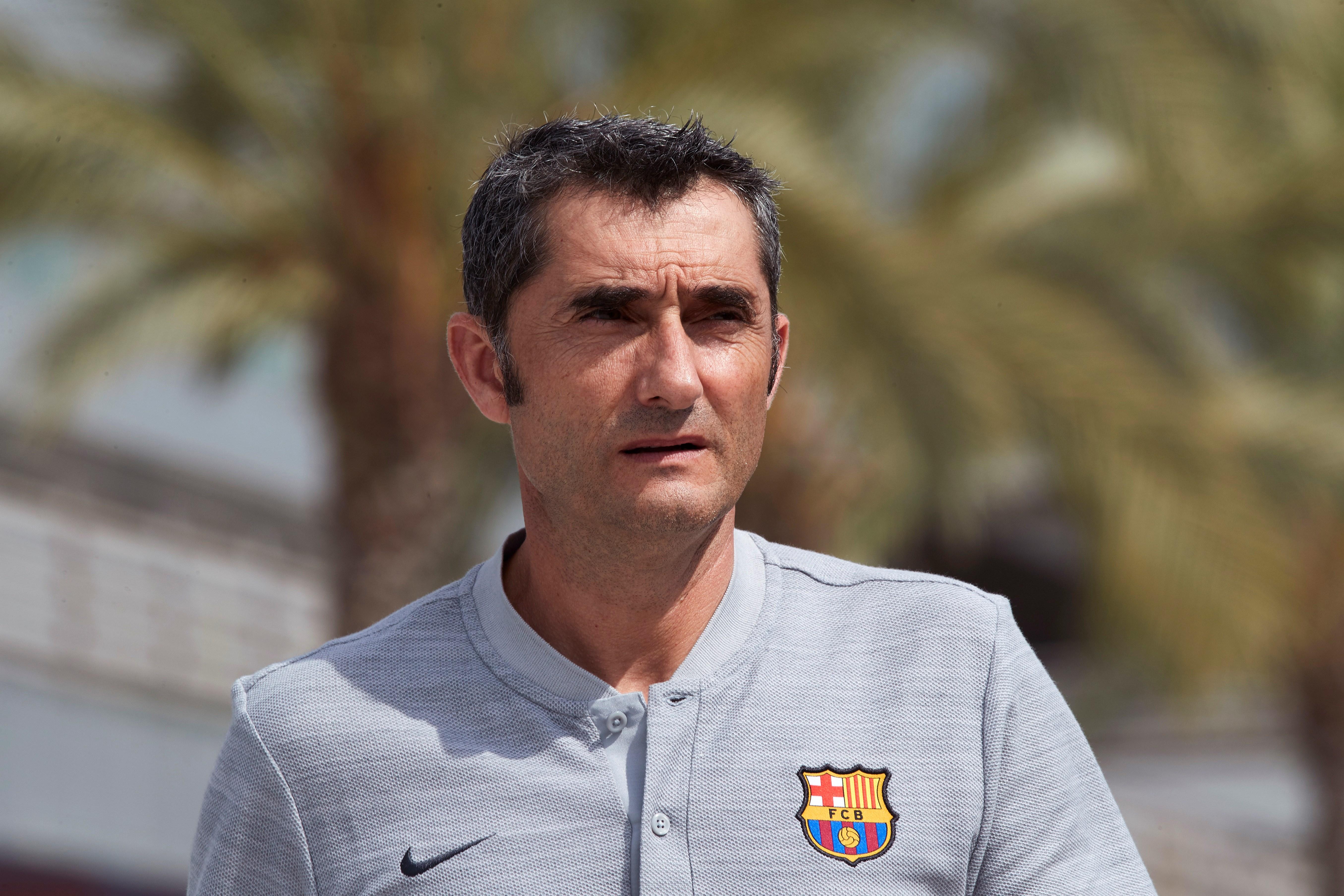 Valverde quita hierro a la poca aportación del Barça a la selección española
