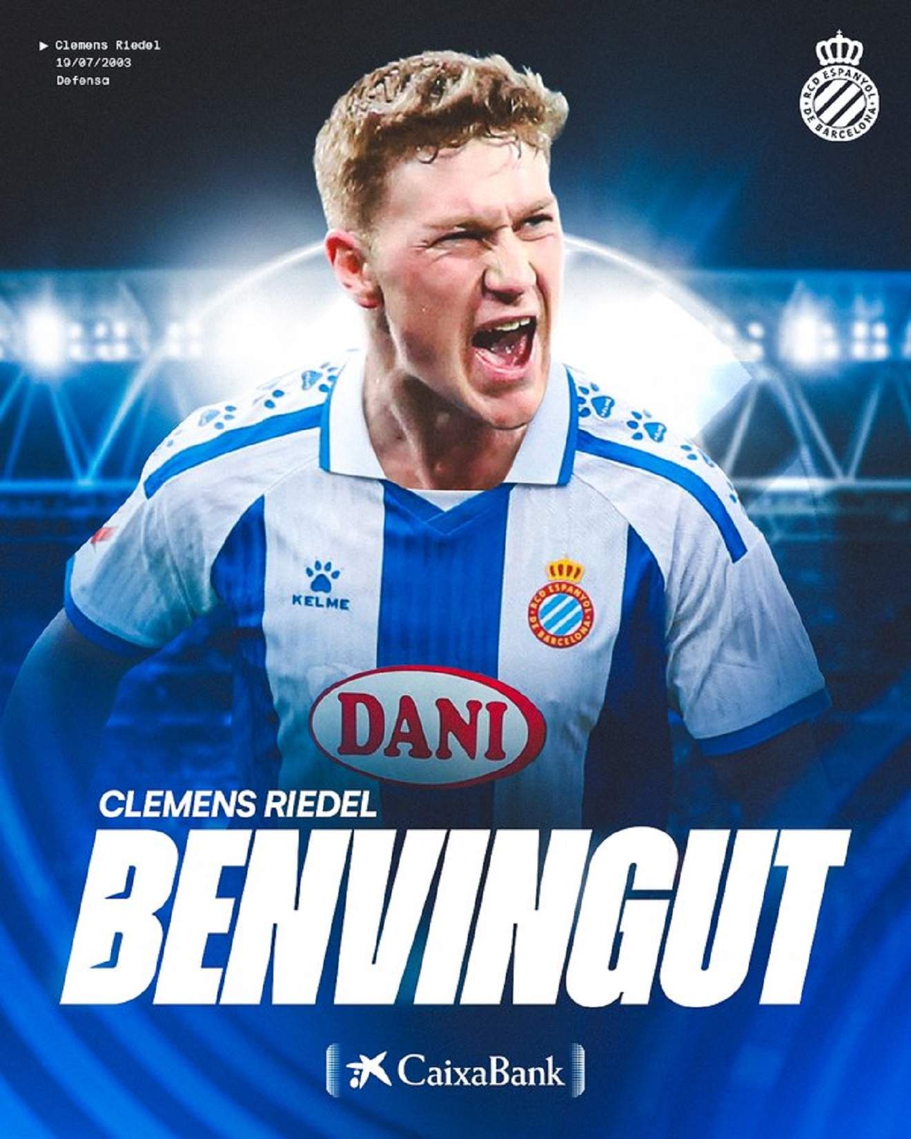 Oficial: Clemens Riedel, el nuevo káiser defensivo del Espanyol