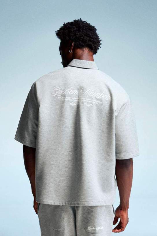 Camisa màniga curta brodat