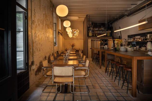 Interior restaurant Margarit Foto Jordi Domènech Interior restaurant Margarit Foto Jordi Domènech