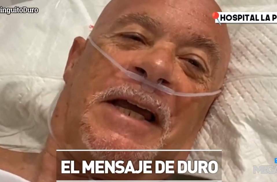 Alfredo Duro, des de l'hospital, després de ser envestit en un 'encierro' MEGA