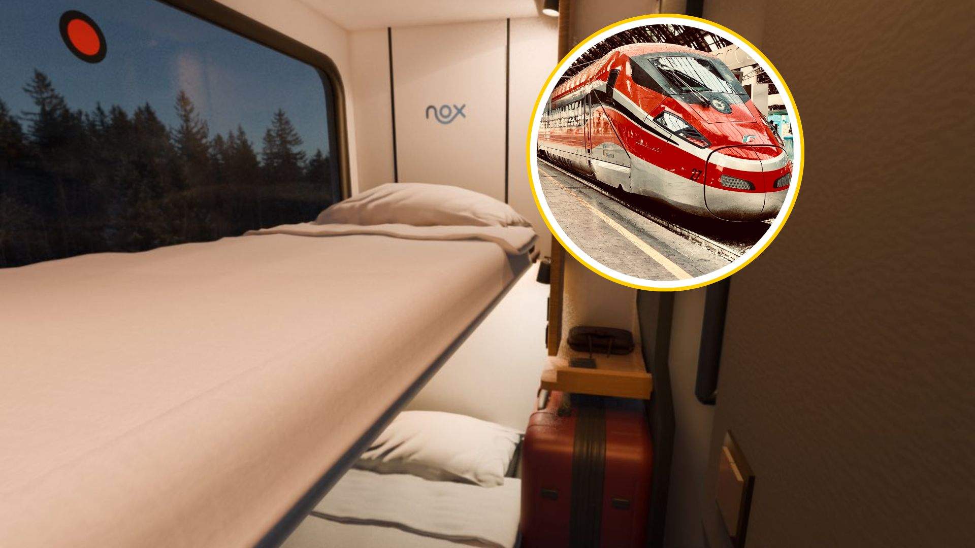 Así son las cabinas privadas de los nuevos trenes nocturnos que unirán Barcelona con Europa en 2027