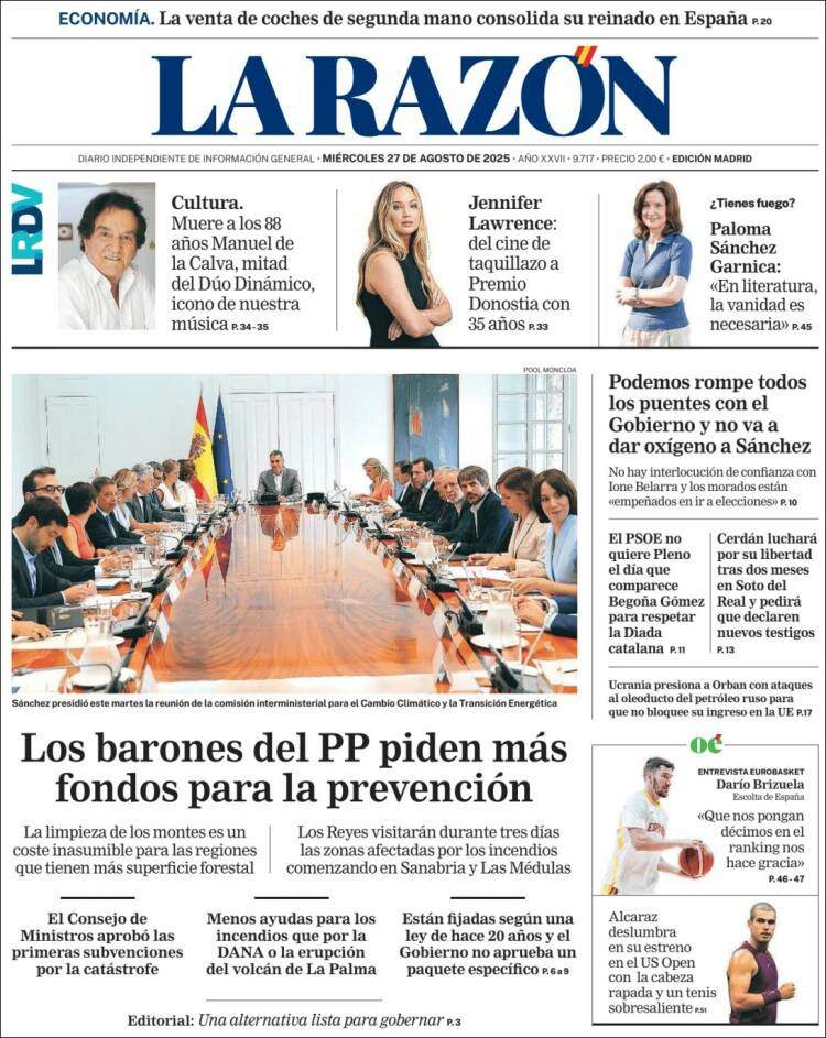 'La Razón' 27 'La Razón' 27