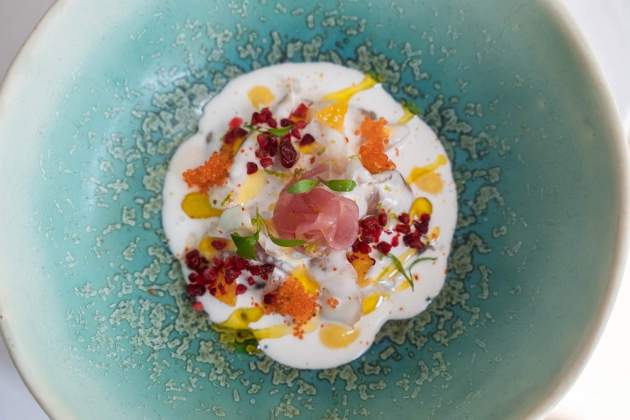 El ceviche de lubina del Dvisi de Palamós Foto Jordi Domènech El ceviche de lubina del Dvisi de Palamós Foto Jordi Domènech