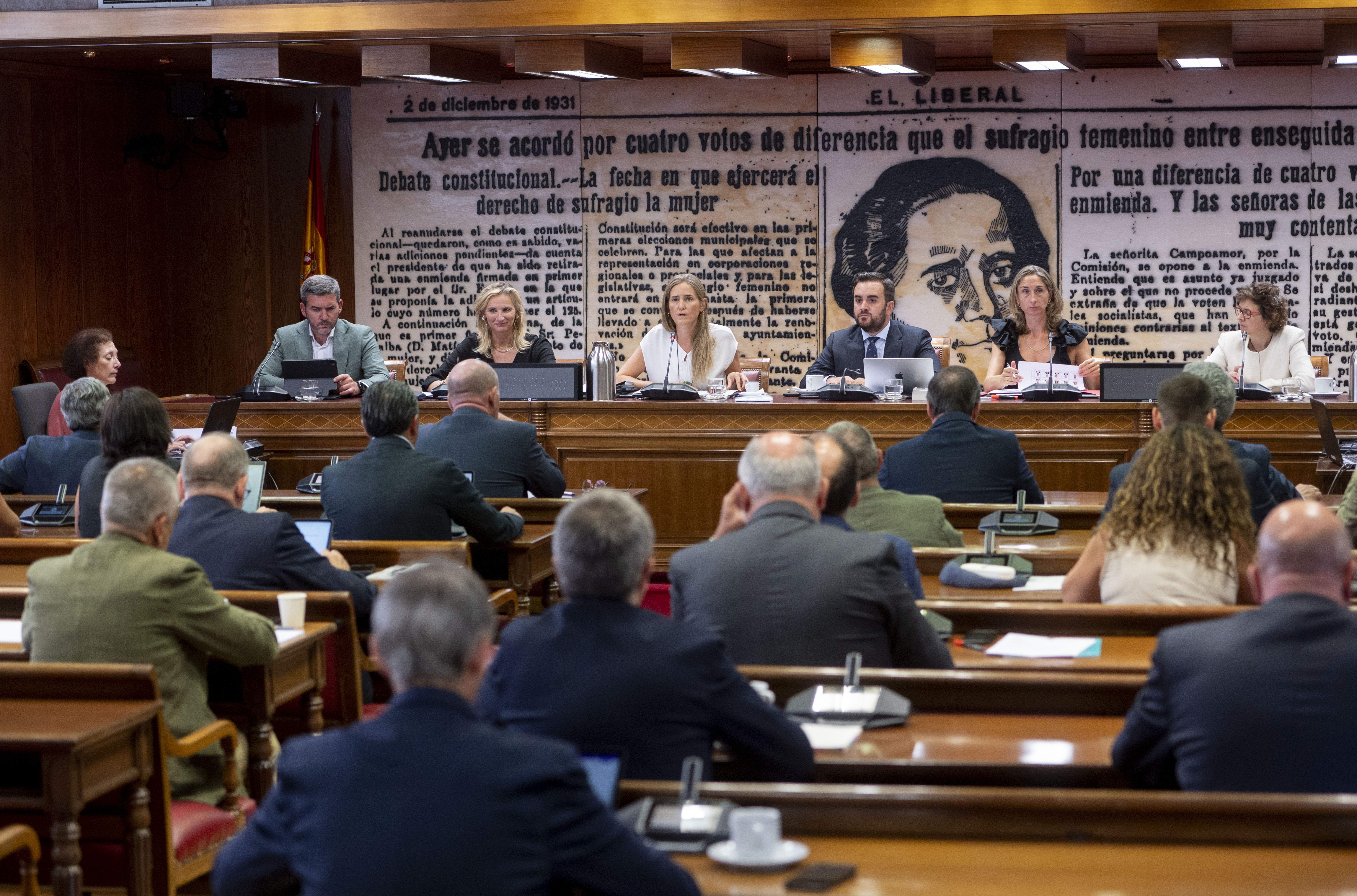 L’independentisme surt al Senat en defensa de les seves competències davant la crisi dels incendis