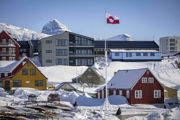 Nuuk, bandera Groenlandia / Europa Press Nuuk, bandera Groenlandia / Europa Press