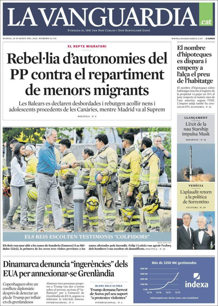 'La Vanguardia' 28 'La Vanguardia' 28