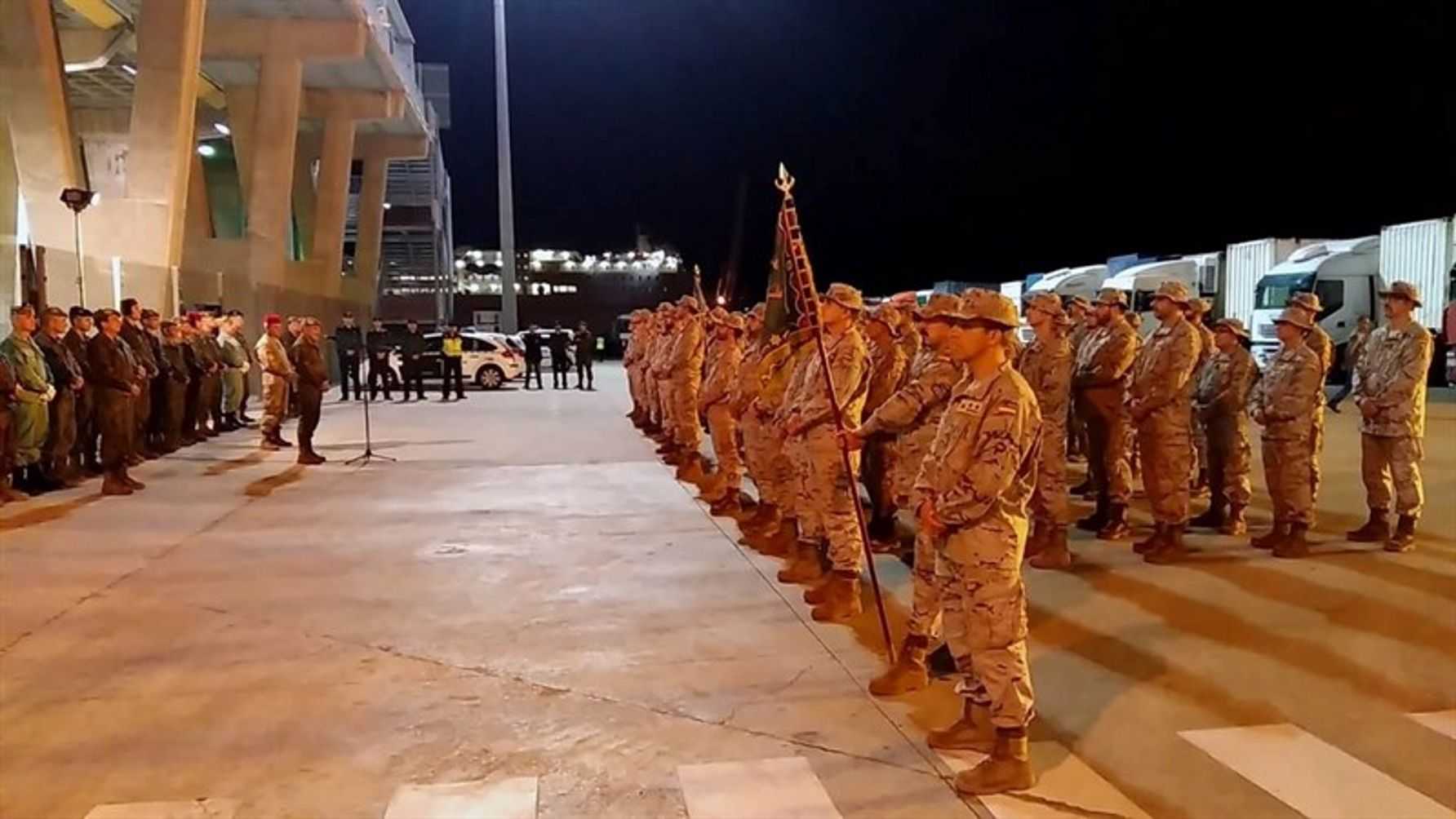 300 militars espanyols marxen cap a l'Iraq