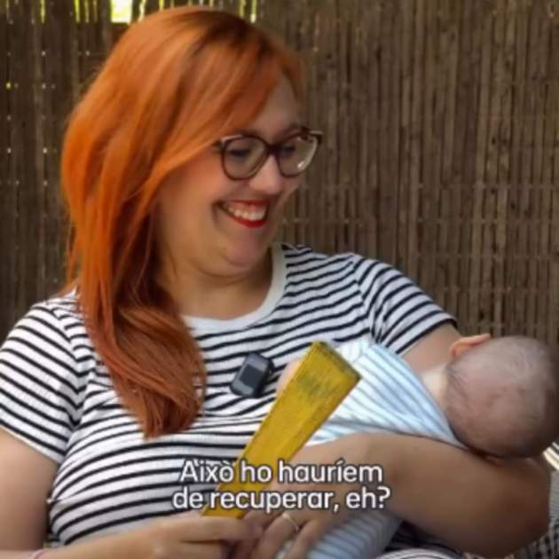 Elisenda Carod con el Guillem en brazos / Instagram Elisenda Carod con el Guillem en brazos / Instagram