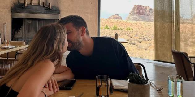 Clara Chía y Gerard Piqué / Instagram