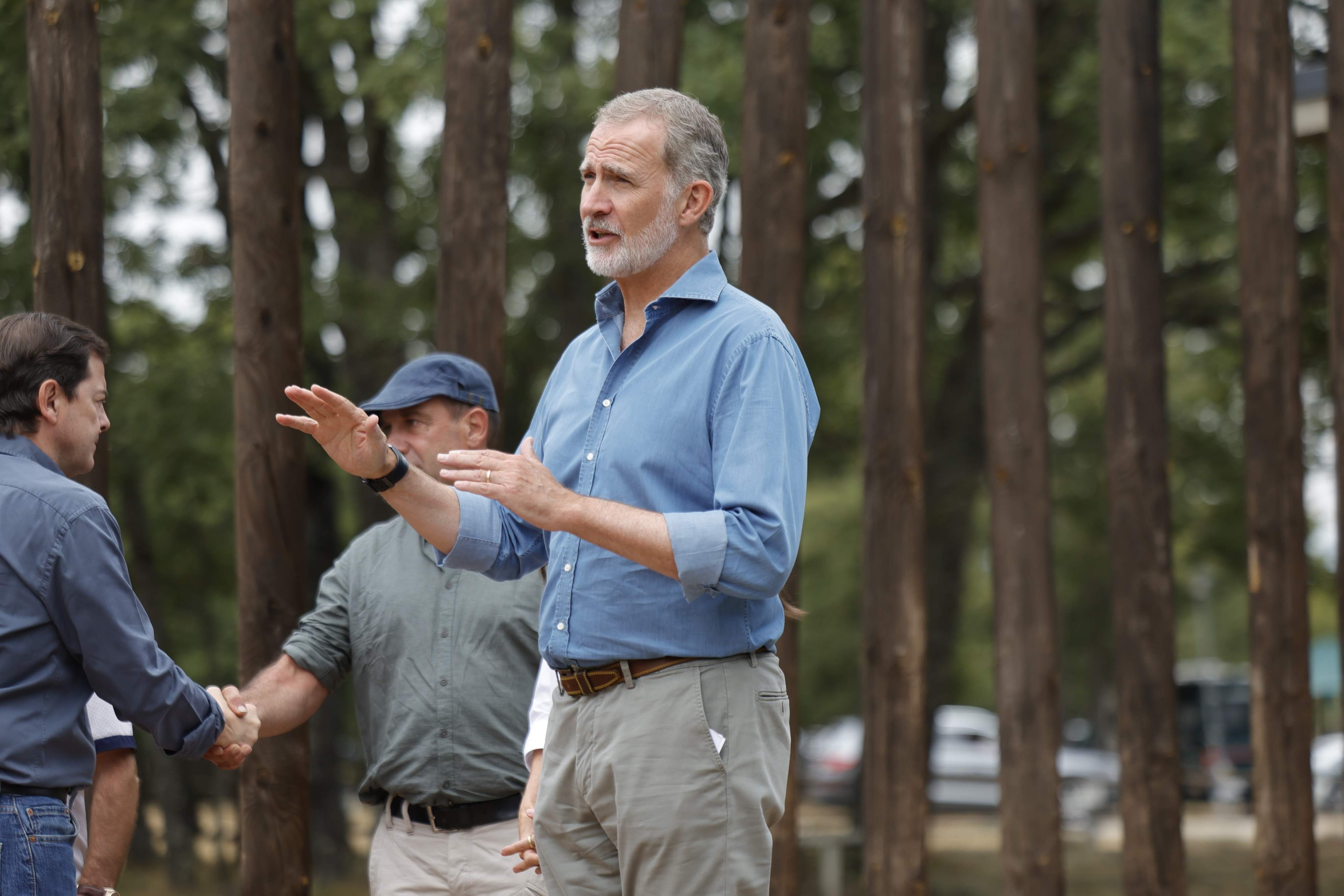 El mensaje de Felipe VI tras los incendios de Zamora y León que no ha pasado desapercibido
