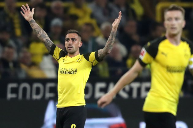 Paco Alcácer gol Borussia Dortmund Marco Reus EFE