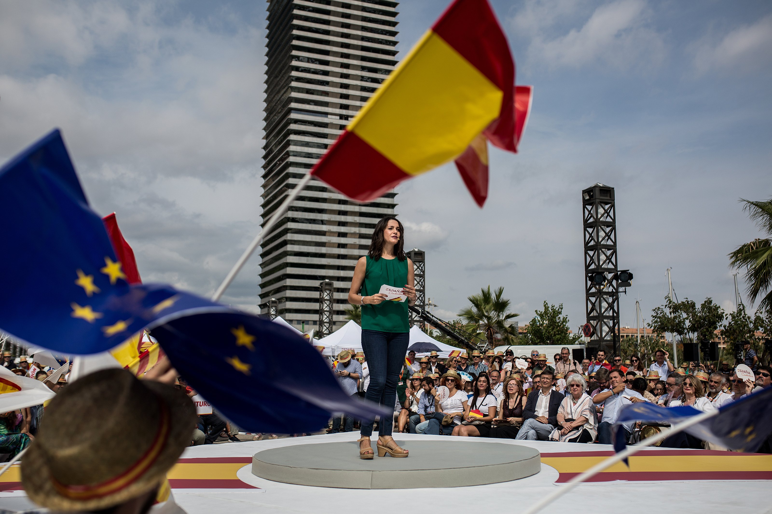 Arrimadas assegura que l'Estat "està en mans de Torra i els CDR"