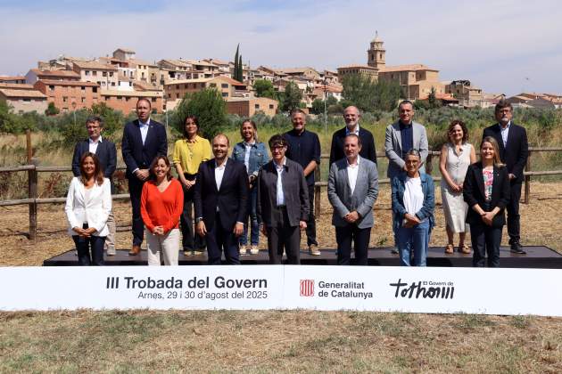 Trobada del Govern a Arnes / ACN Trobada del Govern a Arnes / ACN