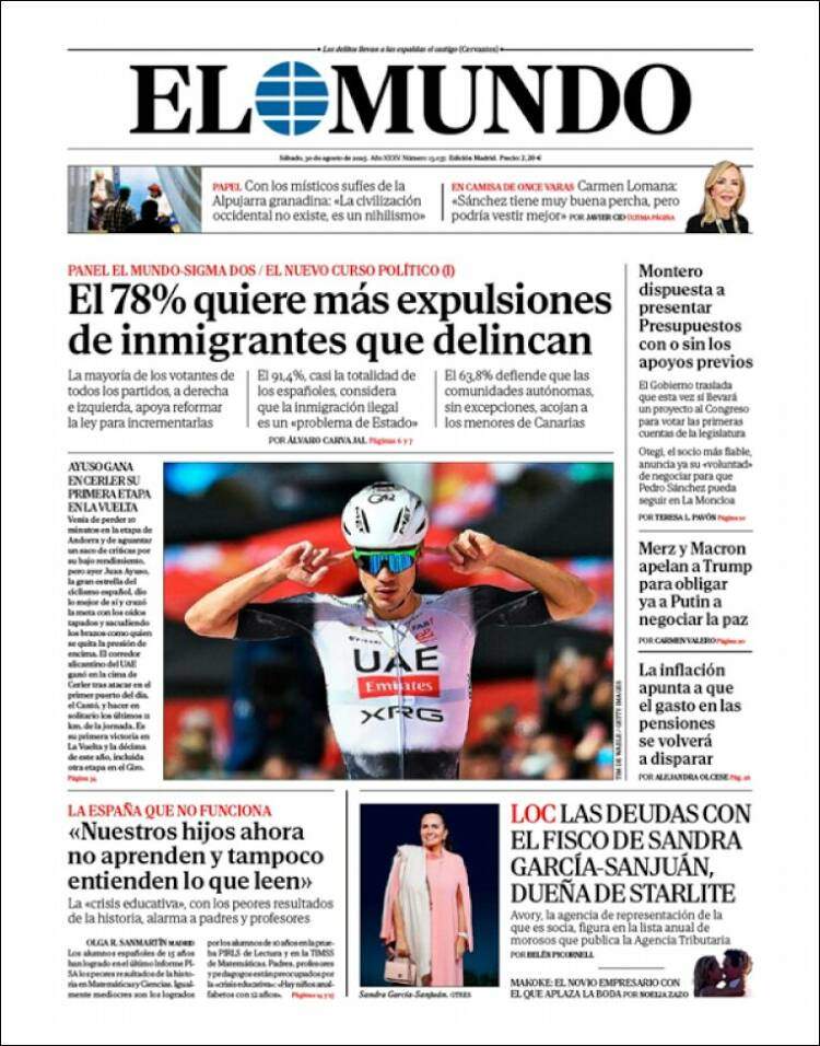 'El Mundo' 30 'El Mundo' 30