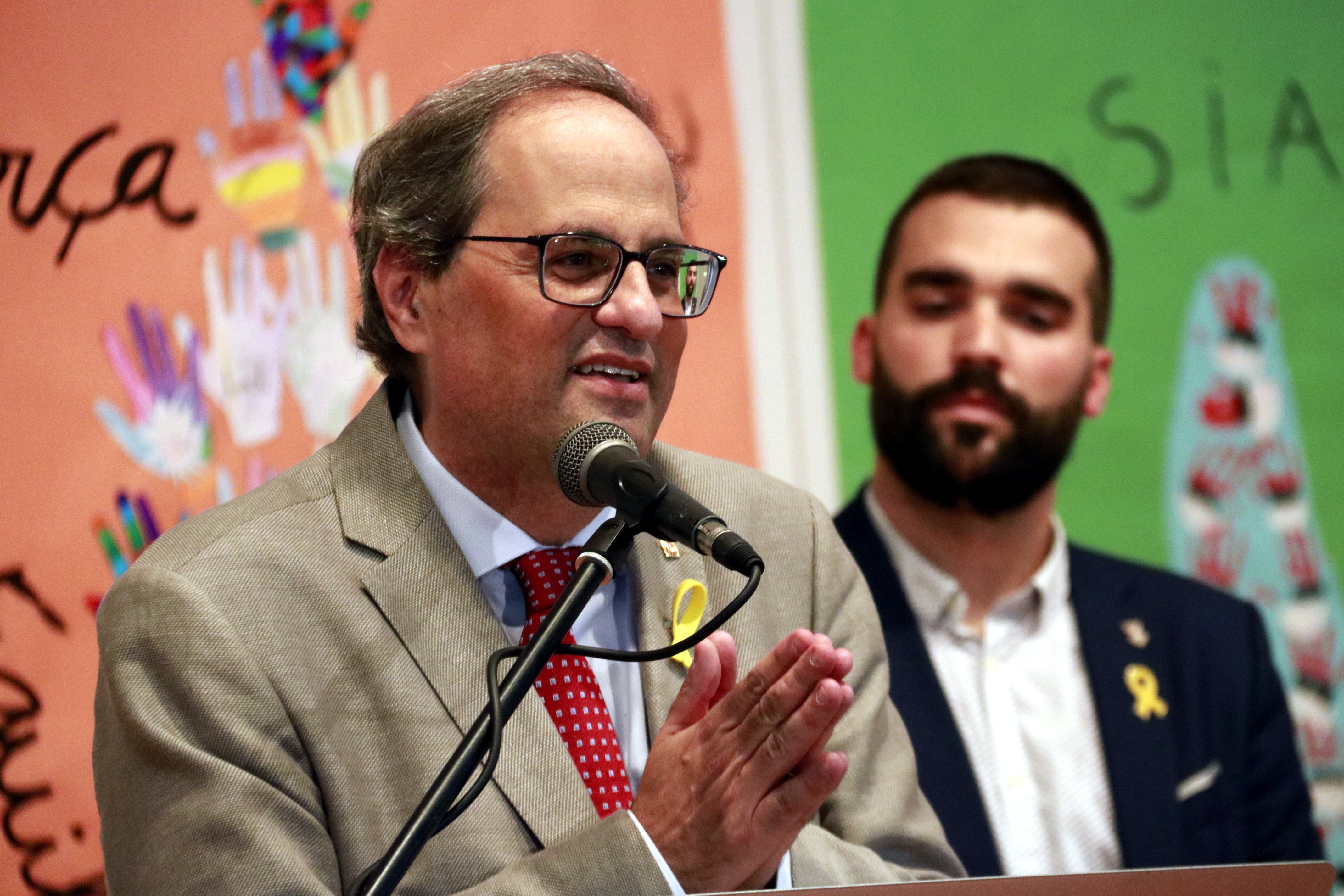 Torra: "The dawning of liberty on the horizon is very close for Catalonia"