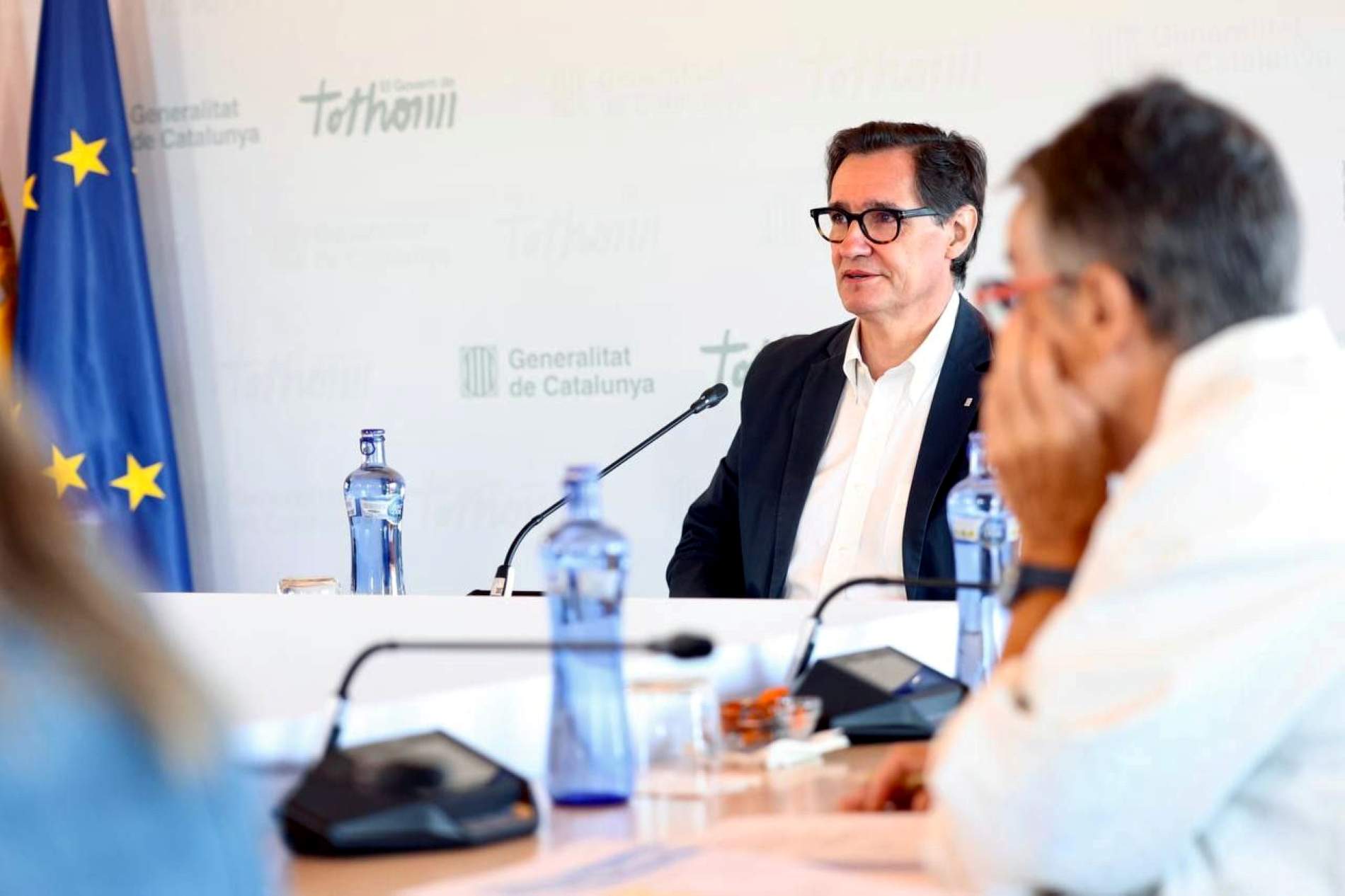 Salvador Illa hace un "balance positivo" de las 'convivencias' del Govern en las Terres de l'Ebre